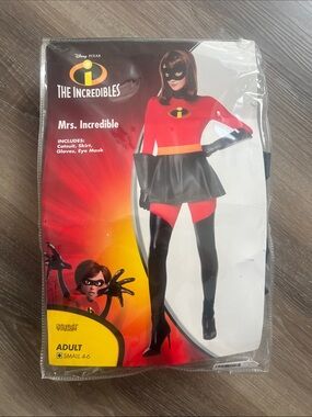 The Incredibles Mrs. Incredible adult Costume - Red & Black